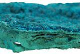 Brilliant Teal Botryoidal Chrysocolla and Malachite - Chile #299540-1